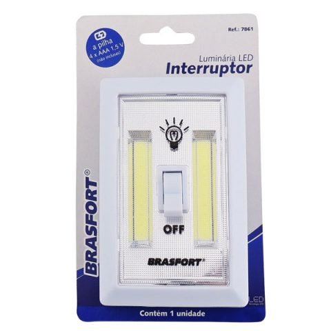 LUMINÁRIA DE LED INTERRUPTOR