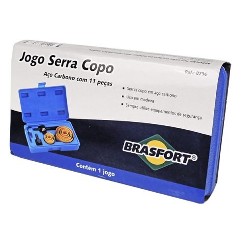 JOGO DE SERRA COPO COM ESTOJO