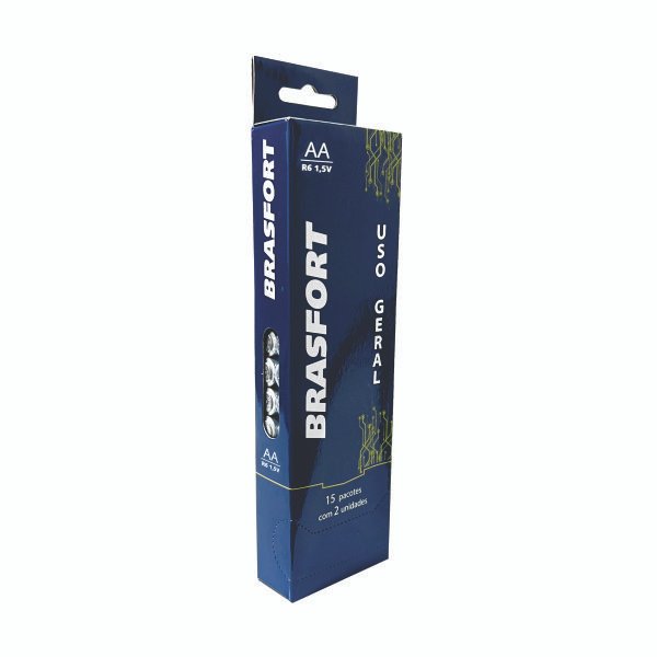 Pilha Pequena AA 1,5 V c/2 unids – shrink