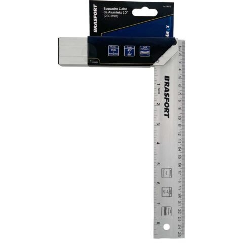 ESQUADRO CABO DE ALUMÍNIO MAXX