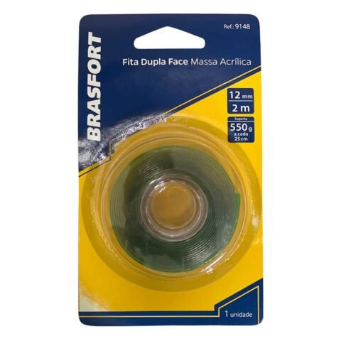 FITA DUPLA FACE MASSA ACRÍLICA