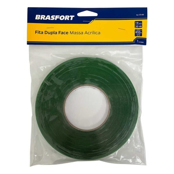 FITA DUPLA FACE MASSA ACRÍLICA